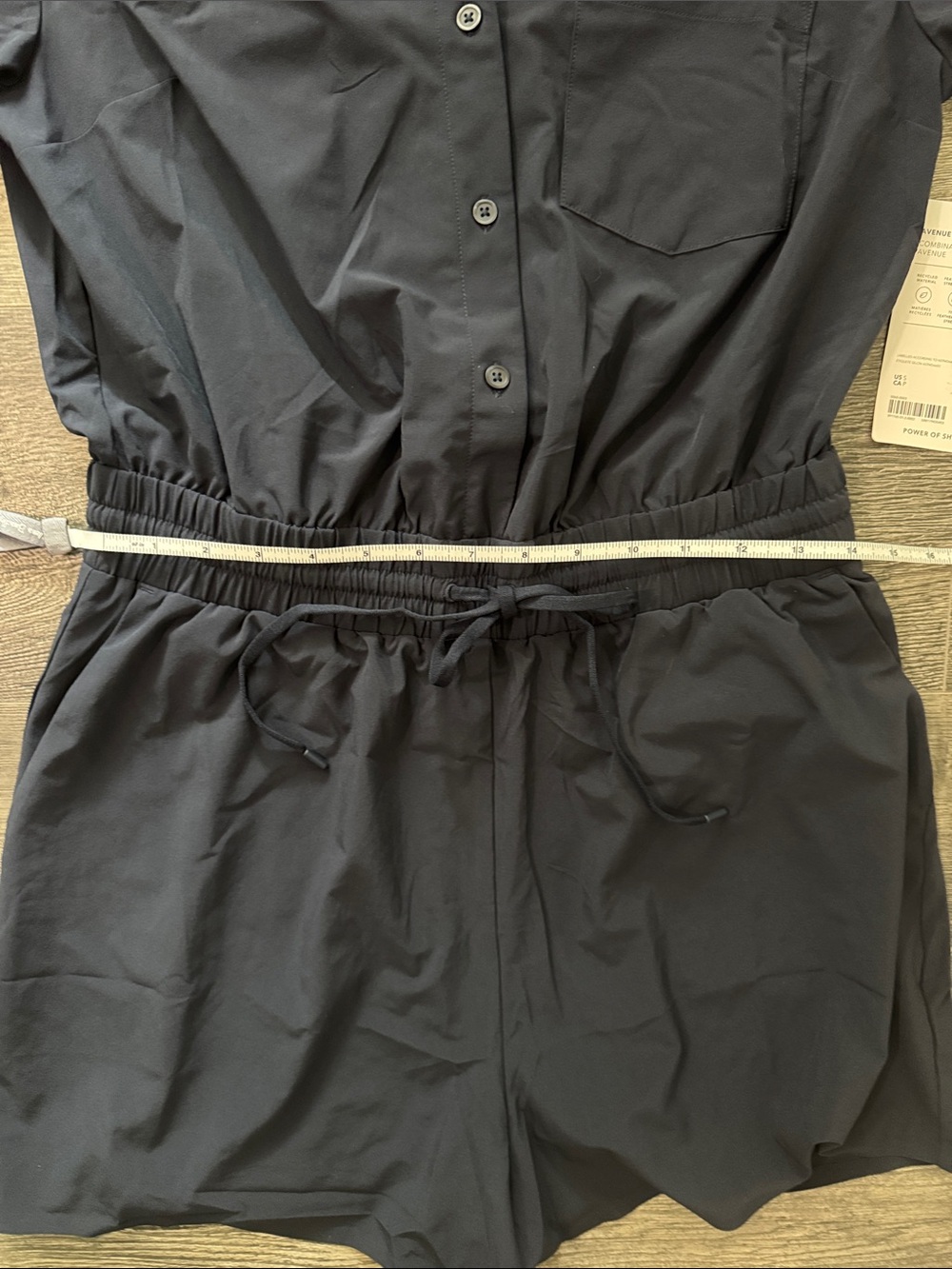 NWT Athleta Navy Avenue Romper, Size Small - Picture 9 of 10